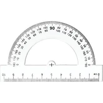 ⁨Protractor 10cm BL005-A TETIS⁩ at Wasserman.eu