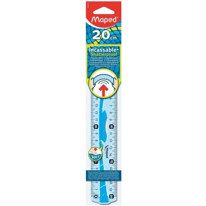 ⁨Breakable ruler FLEX 20cm 244120⁩ at Wasserman.eu