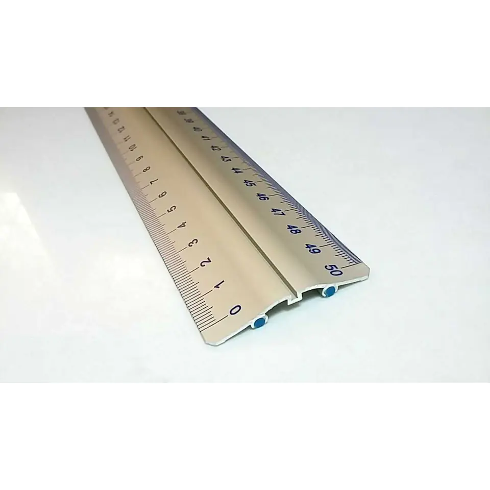 ⁨Aluminium ruler with handle 50cm 30332 LENIAR⁩ at Wasserman.eu