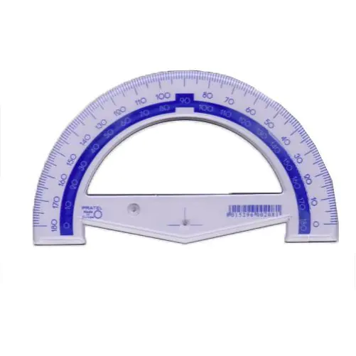 ⁨Protractor 15cm 180 degrees PRATEL 208PR/MK101-00⁩ at Wasserman.eu