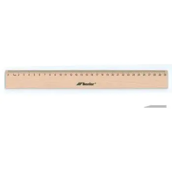 ⁨Wooden ruler 30cm 30062 LENIAR⁩ at Wasserman.eu