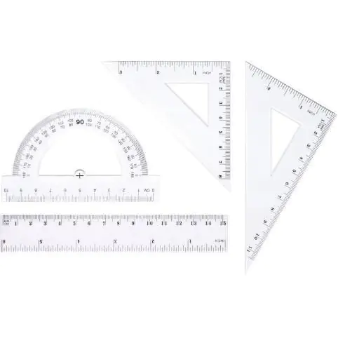 ⁨Geometric set with 15cm ruler BL001-AK TETIS⁩ at Wasserman.eu