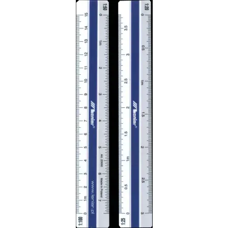 ⁨Ruler tr.skalówka no. 6 20006 1:500,1000,1250,1500,2000,2500⁩ at Wasserman.eu