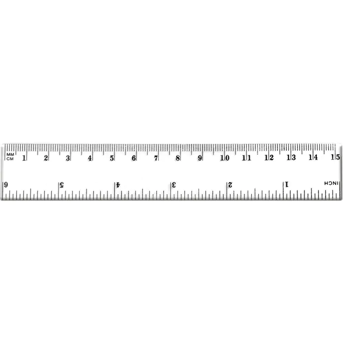 ⁨Ruler 15cm BL002-A⁩ at Wasserman.eu