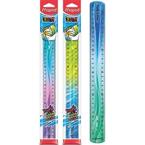 ⁨Ruler TWISTN FLEX DECOR unbreakable 30 cm bag 279315 MAPED⁩ at Wasserman.eu