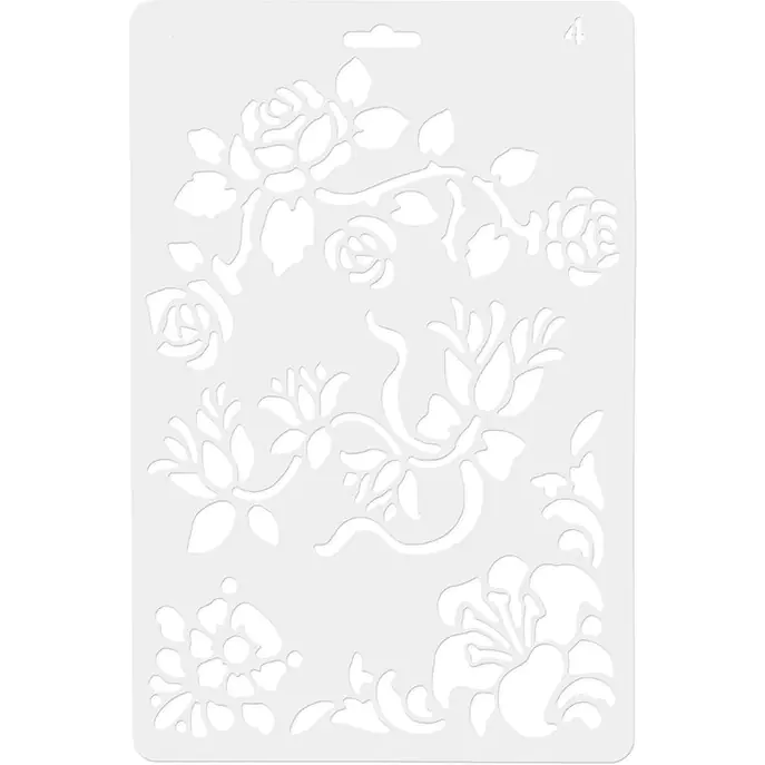 ⁨Template 04 BLOOMING FLOWERS KOH-I-NOOR KOE-224181-00104⁩ at Wasserman.eu
