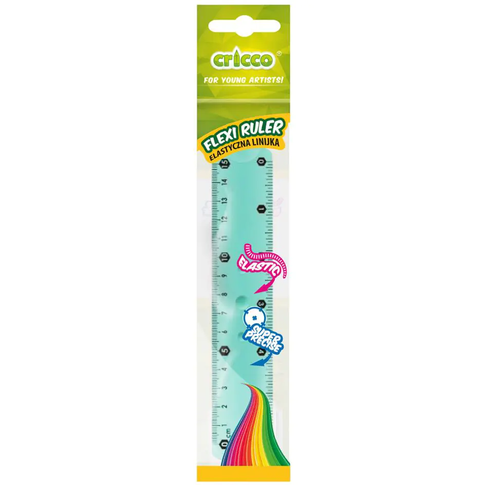 ⁨Ruler FLEXI 15cm CRICCO flexible CR625⁩ at Wasserman.eu