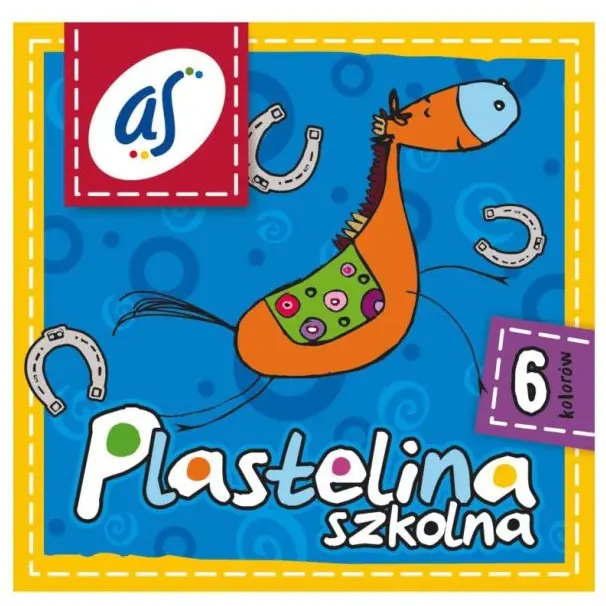 ⁨School plasticine'AS' 6kol. ASTRA 303219001⁩ at Wasserman.eu