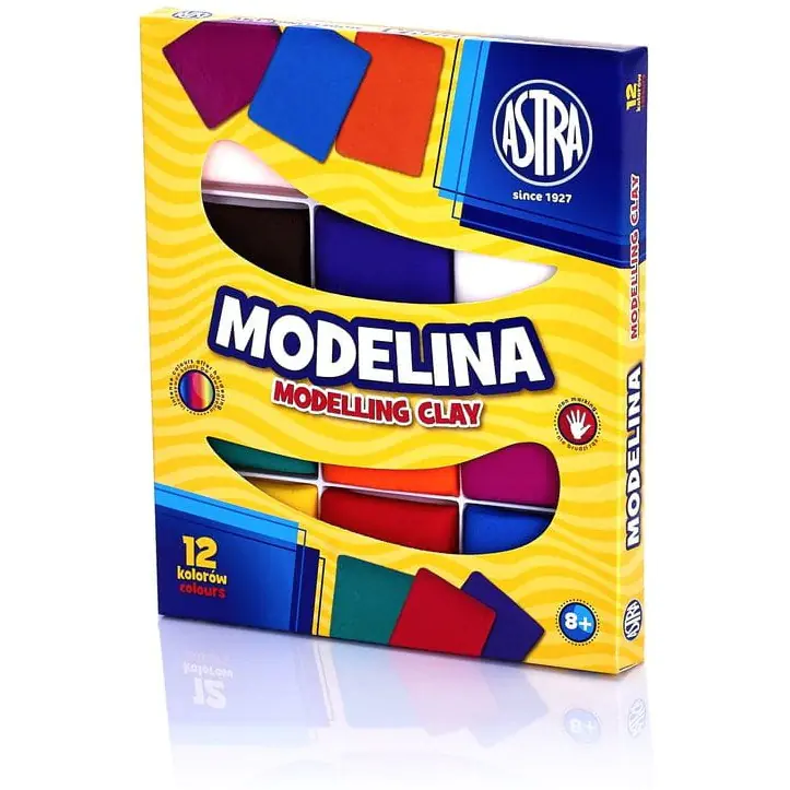 ⁨Modeling clay 12 colors 304110001 ASTRA⁩ at Wasserman.eu