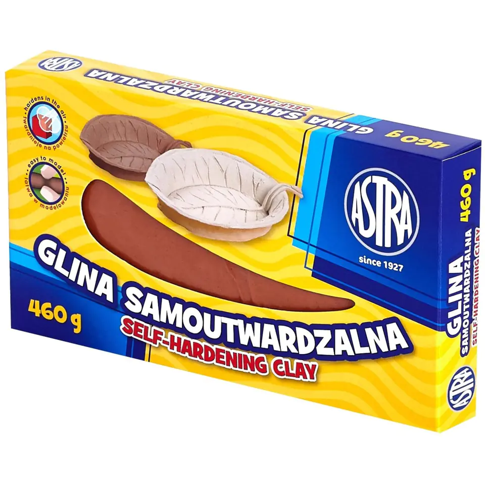 ⁨Glina samoutwardzalna terakota 0,46kg. 83810909 ASTRA⁩ w sklepie Wasserman.eu