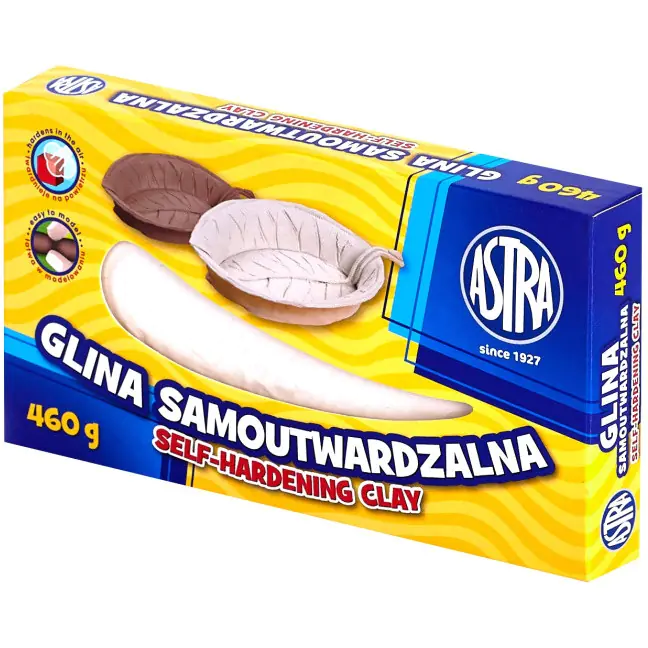 ⁨Glina samoutwardzalna biała 0,46kg. 83810908 ASTRA⁩ w sklepie Wasserman.eu