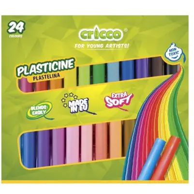 ⁨Plasticine CRICCO 24colors CR370K24⁩ at Wasserman.eu