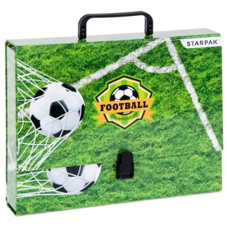 ⁨Teczka z rączką A4/50mm FOOTBALL 447893 STARPAK⁩ w sklepie Wasserman.eu