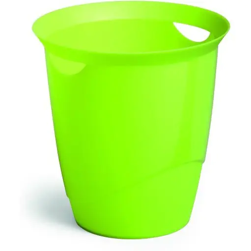 ⁨Kosz na śmieci 16l TREND zielony 1701710020 DURABLE⁩ w sklepie Wasserman.eu