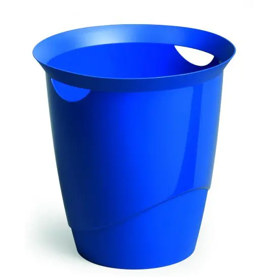 ⁨Kosz na śmieci 16l TREND niebieski 1701710040 DURABLE⁩ w sklepie Wasserman.eu