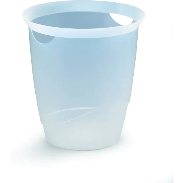 ⁨Trash bin 16l TREND transparent DURABLE 1701710400⁩ at Wasserman.eu