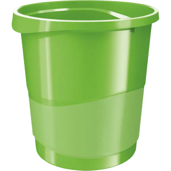 ⁨Waste bin ESSELTE EUROPOST VIVIDA 14l green 623950⁩ at Wasserman.eu