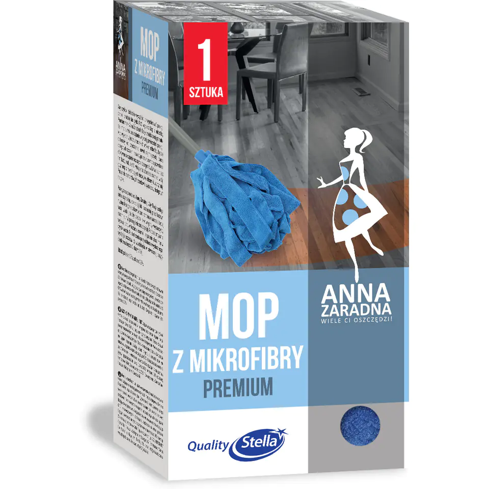 ⁨Microfiber mop PREMIUM PB-6653 ANNA RESOURCEFUL⁩ at Wasserman.eu