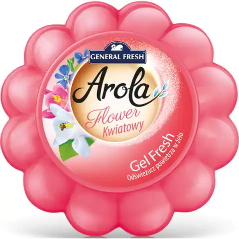 ⁨Odświeżacz dynia AROLA GEL FRESH 150g kwiat GENERAL FRESH⁩ w sklepie Wasserman.eu