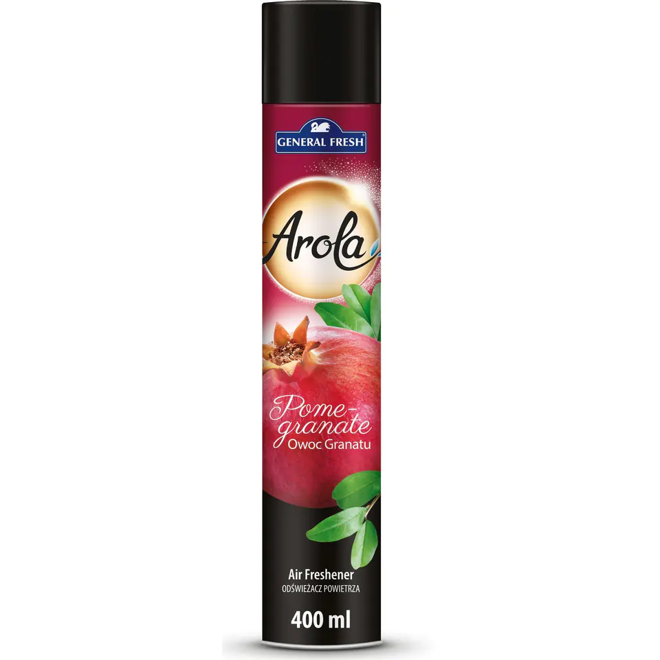 ⁨Odświeżacz powietrza AROLA Spray 400ml owoc granatu GENERAL FRESH⁩ w sklepie Wasserman.eu