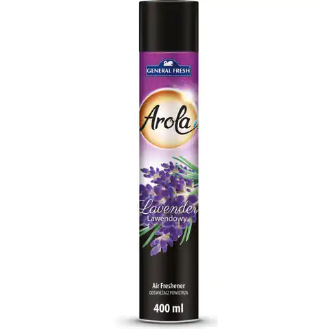 ⁨Lufterfrischer AROLA Spray 400ml Lavendel GENERAL FRESH⁩ im Wasserman.eu
