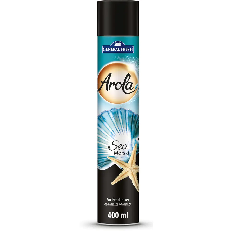 ⁨Odświeżacz powietrza AROLA Spray 400ml morze GENERAL FRESH⁩ w sklepie Wasserman.eu