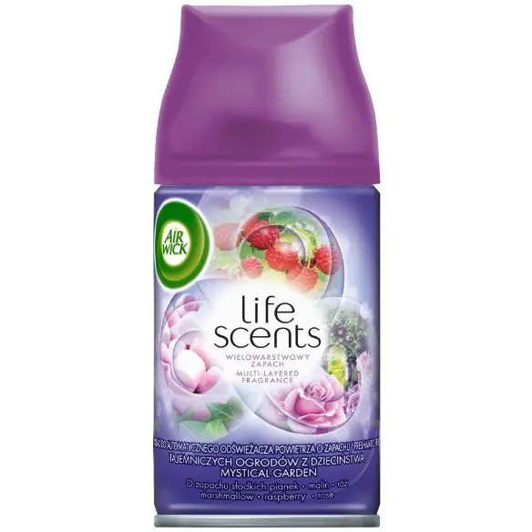 ⁨Insert for AIR WICK Freshmatic 250ml Secret Gardens⁩ at Wasserman.eu