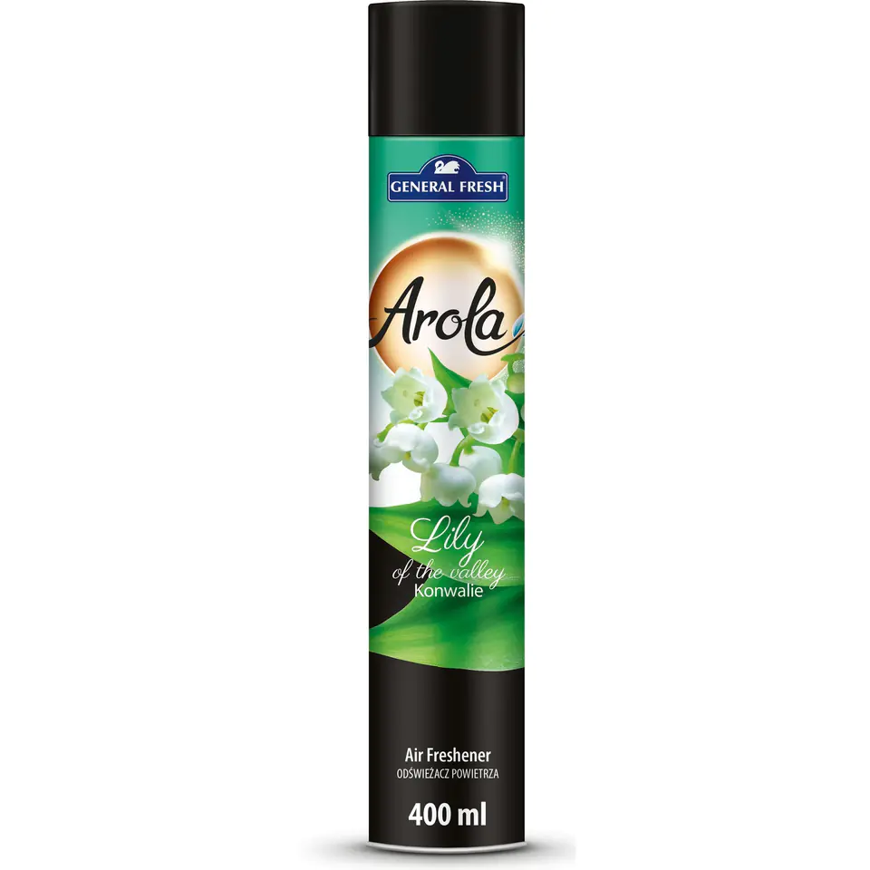 ⁨Odświeżacz powietrza AROLA Spray 400ml konwalia GENERAL FRESH⁩ w sklepie Wasserman.eu