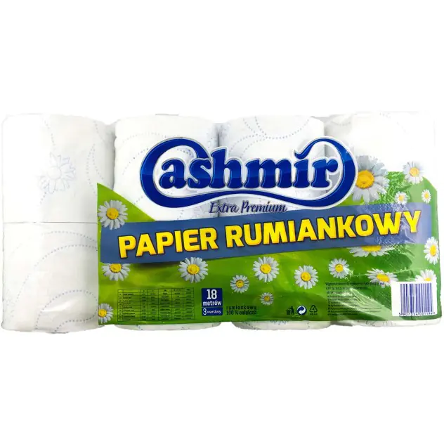 ⁨Toilet paper (8pcs) 3-w chamomile 224218 CASHMIR⁩ at Wasserman.eu