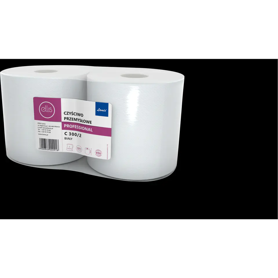 ⁨Wipe 290m 2layers 100%cellulose (2pcs) ELLIS PROFESSIONAL 0918⁩ at Wasserman.eu