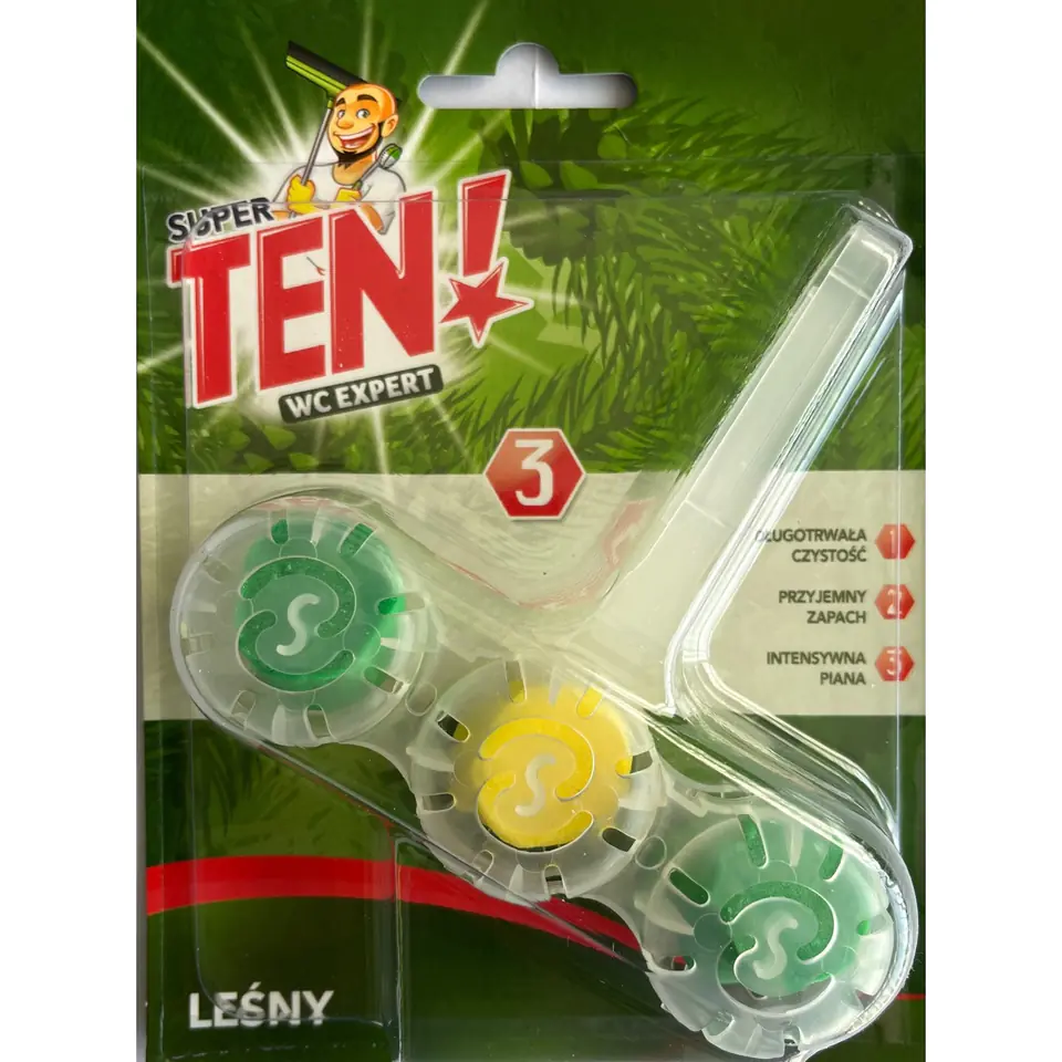 ⁨Toilettenbügel Super TEN! 40g Wald⁩ im Wasserman.eu