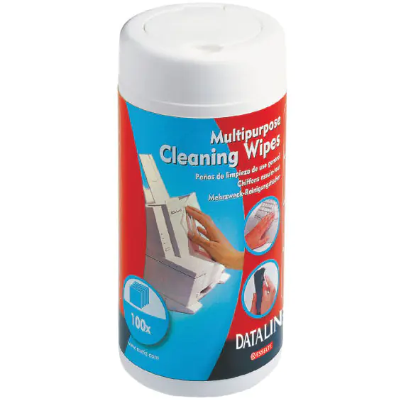 ⁨Wet wipes for plastic ESSELTE DATALINE (100pcs) 67656⁩ at Wasserman.eu