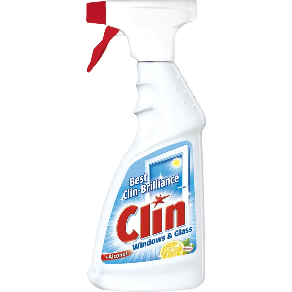 ⁨CLIN 500ml Lemon window cleaner with spray *866149⁩ at Wasserman.eu