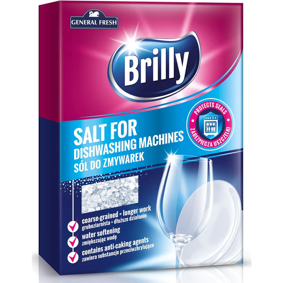 ⁨Sól do zmywarek BRILLY 1.5kg GENERAL FRESH⁩ w sklepie Wasserman.eu