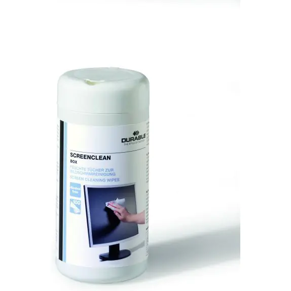 ⁨Screen cleaning cloths SCREENCLEAN box 573602 DURABLE⁩ at Wasserman.eu