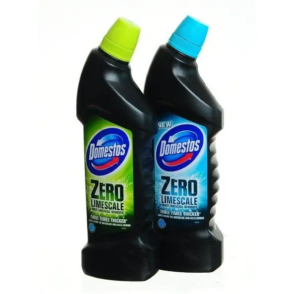 ⁨DOMESTOS WC cleaning gel 750 ml ZERO Scale *69490/*35729⁩ at Wasserman.eu