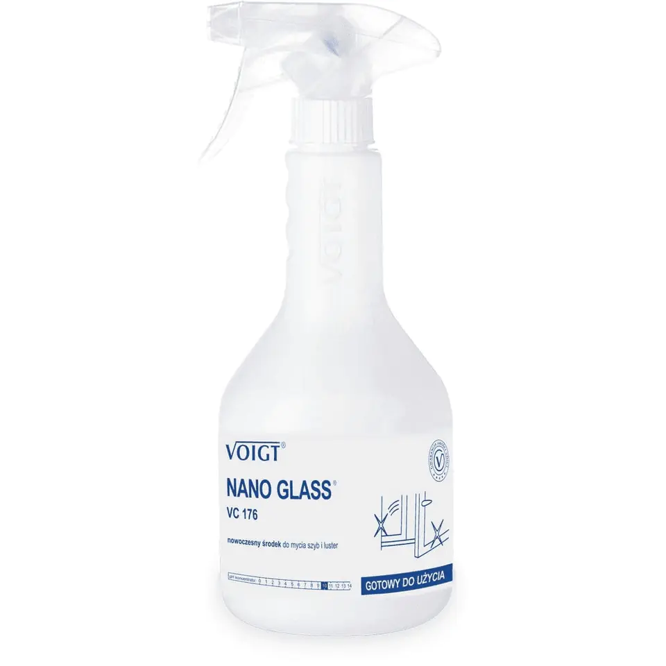 ⁨Spray do szyb i luster 600ml NANO GLASS VC176/C201 VOIGT⁩ w sklepie Wasserman.eu