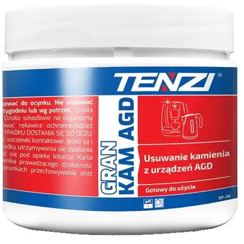 ⁨TENZI GRAN KAM AGD agent for descaling machines and household appliances 0,5kg (SP-38/0005)⁩ at Wasserman.eu