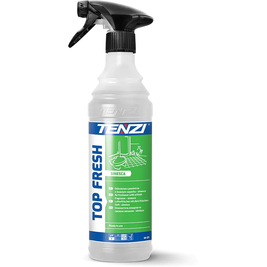 ⁨Płyn TENZI TOP FRESH GT SINESCA zapachowy odświeżacz powietrza 0,6l. (W-01/600)⁩ w sklepie Wasserman.eu