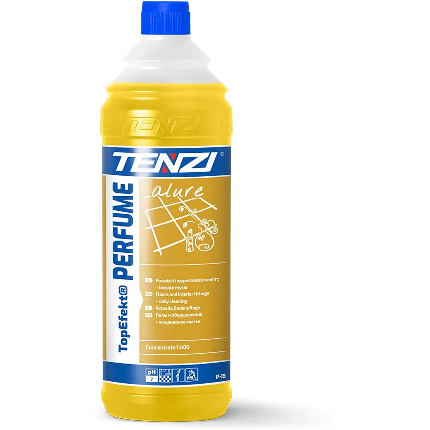 ⁨TENZI TOPEFEKT PERFUME ALURE liquid for cleaning floors and interior design 1l. concentrate (P-15/001)⁩ at Wasserman.eu