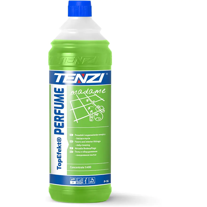 ⁨TENZI TOPEFEKT PERFUME MADAME liquid for washing floors and interior design 1l. concentrate (P-16/001)⁩ at Wasserman.eu