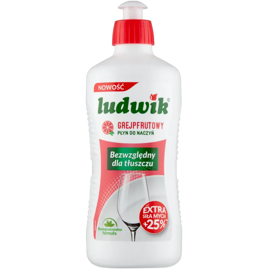 ⁨Ludwik Dishwashing liquid Grapefruit 450g⁩ at Wasserman.eu