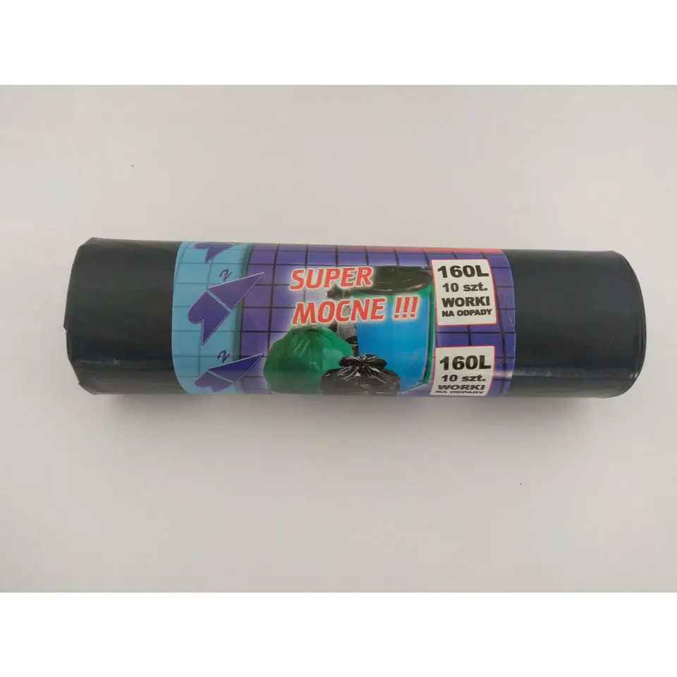 Garbage bags 160L 10pcs/pack at Wasserman.eu