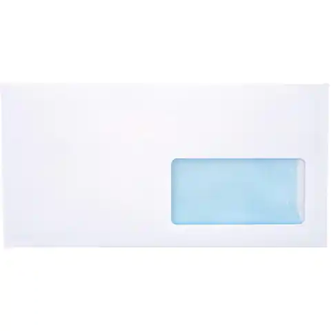 ⁨Envelope DL SK white window Right (25) NC 11221200/25⁩ at Wasserman.eu