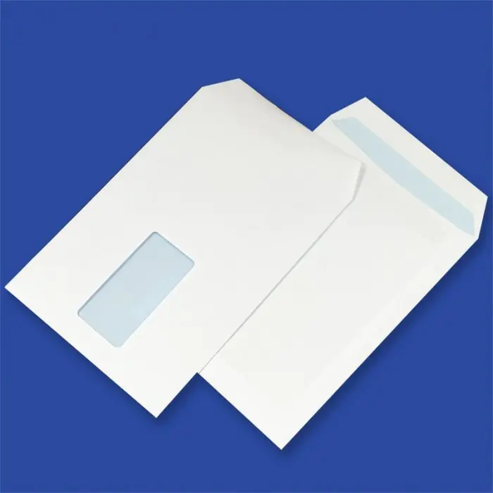 ⁨Envelopes C5 SK white 90g window right/left center 45x90mm (500pcs.) NC 31421120⁩ at Wasserman.eu