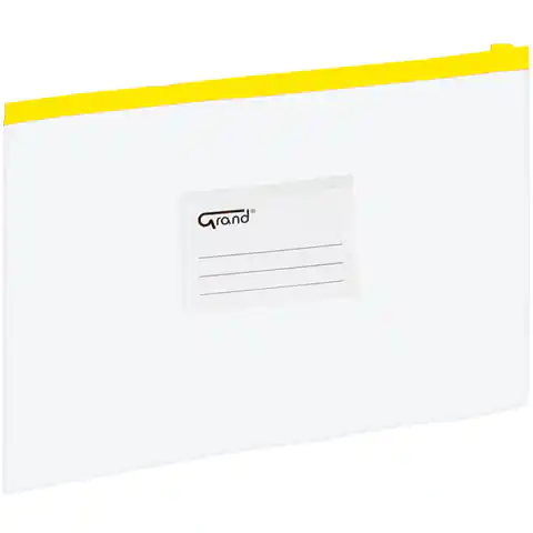 ⁨Kuvertmappe mit Reißverschluss A5 gelb 120-1471 GRAND⁩ im Wasserman.eu