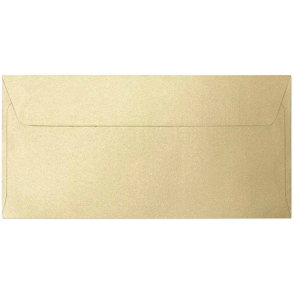 ⁨Koperta DL Pearl złoty P 120g.(10szt.) 280115 Galeria Papieru⁩ w sklepie Wasserman.eu