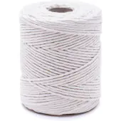 ⁨White cotton sausage string 500g/ 360m⁩ at Wasserman.eu