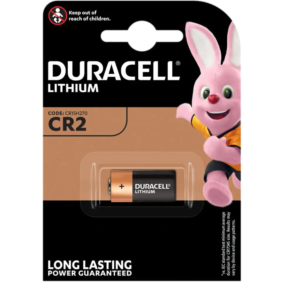 ⁨Zestaw baterii litowe Duracell (Li; x 2)⁩ w sklepie Wasserman.eu