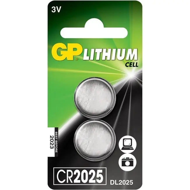 ⁨GP CR2025 3V lithium battery⁩ at Wasserman.eu